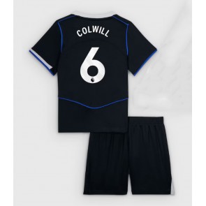 Chelsea Levi Colwill #6 Dětské Alternativní dres komplet 2025-26 Krátký Rukáv (+ trenýrky)